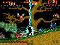 une photo d'Ã©cran de Ghouls n Ghosts sur Sega Megadrive